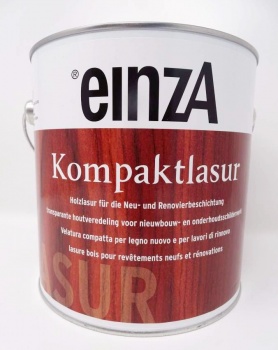 einzA 2.5 Liter, Kompaktlasur, Holzschutz Palisander