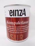 einzA 0.75 Liter, Kompaktlasur, Holzschutz Nussbaum